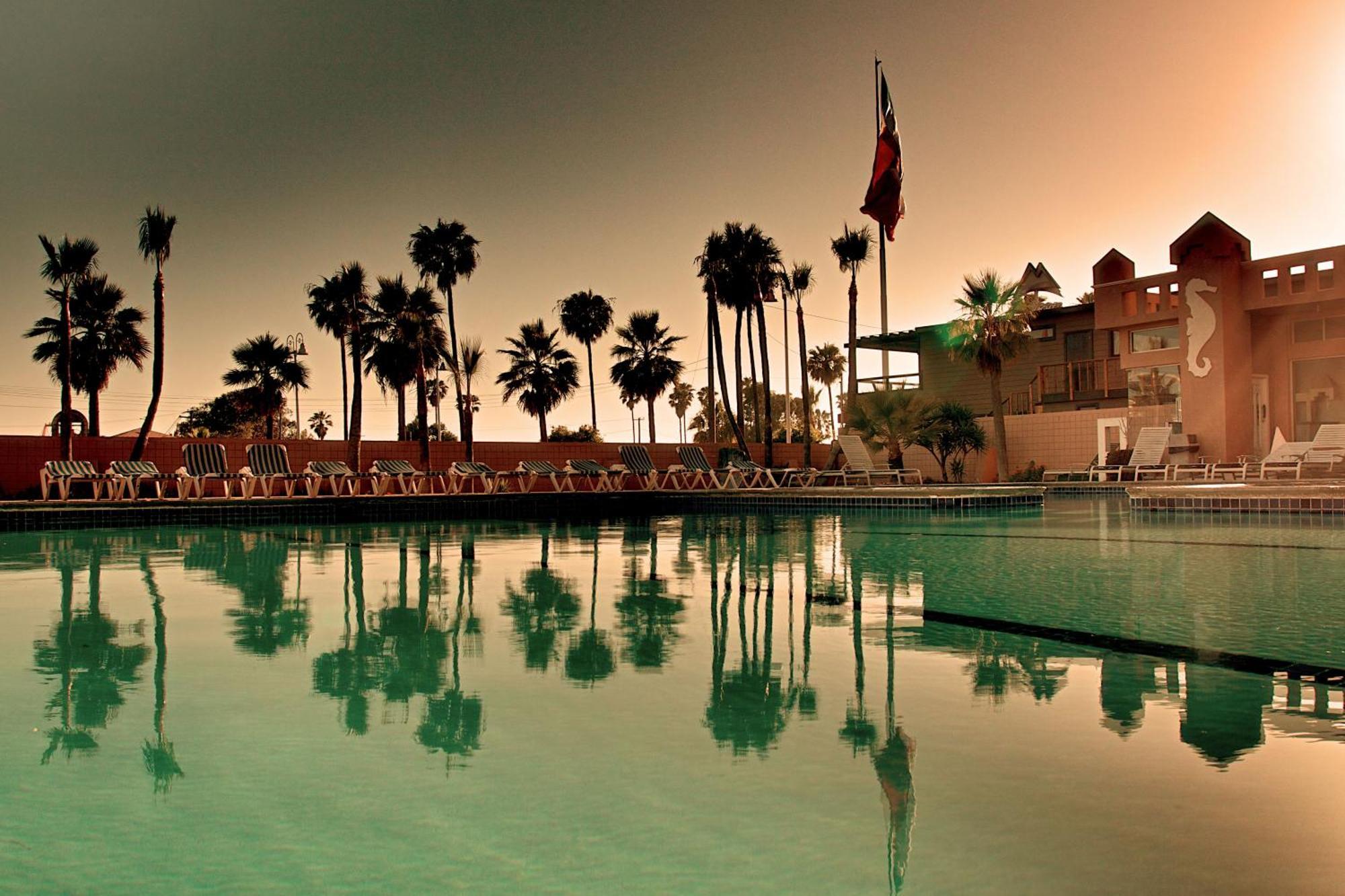 Hotel Villa Marina Ensenada Esterno foto